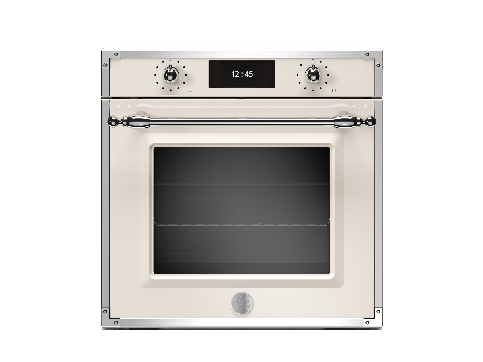 Forno elettrico pirolitico da incasso da 60 cm con 11 funzioni, display TFT e funzione total steam