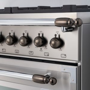 Décor set finitura Nero nickel per Cucine e Cappe