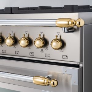 Décor set finitura Oro per Cucine e Cappe