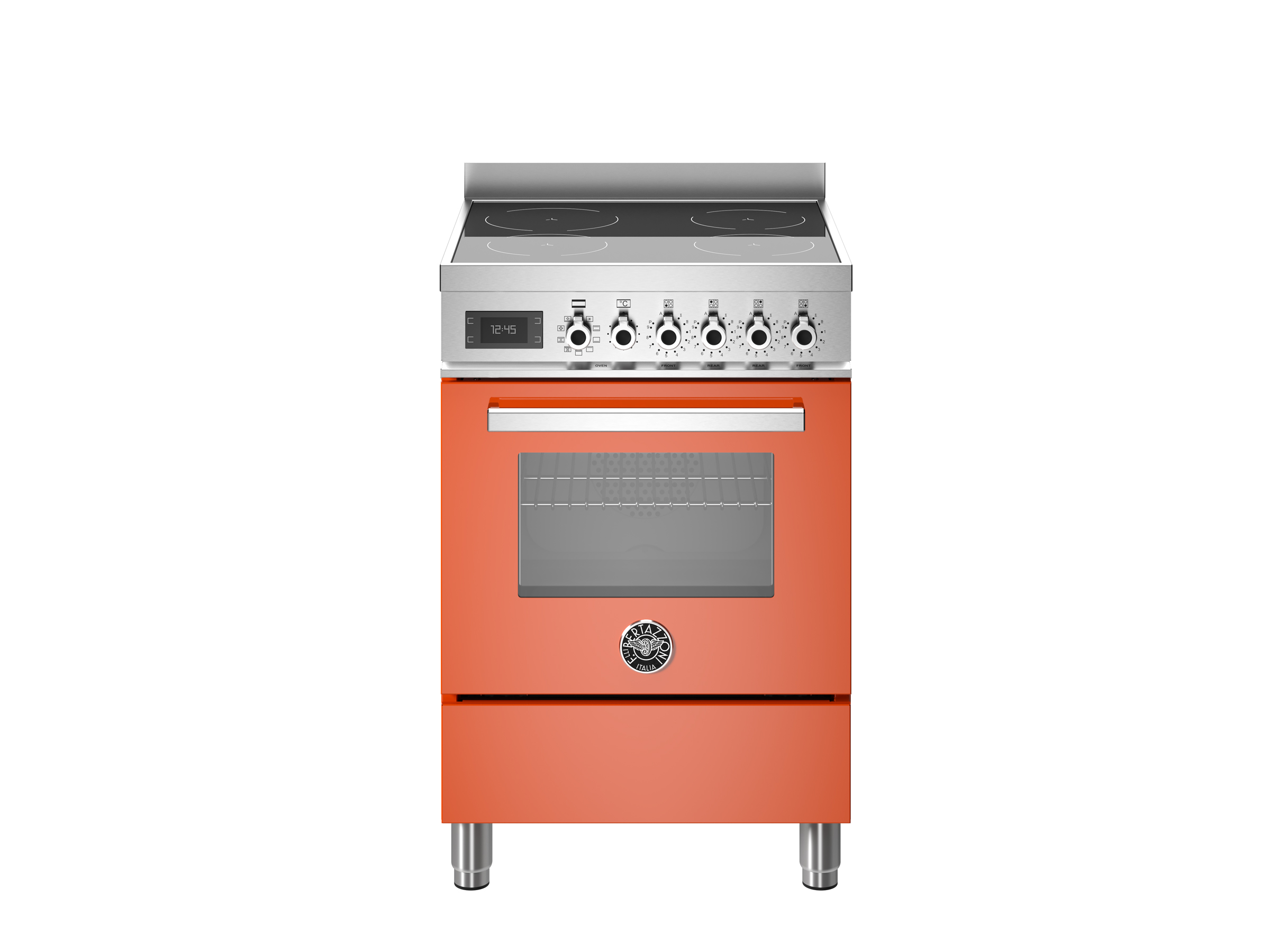 Cucina da 60 cm con piano a induzione e forno elettrico