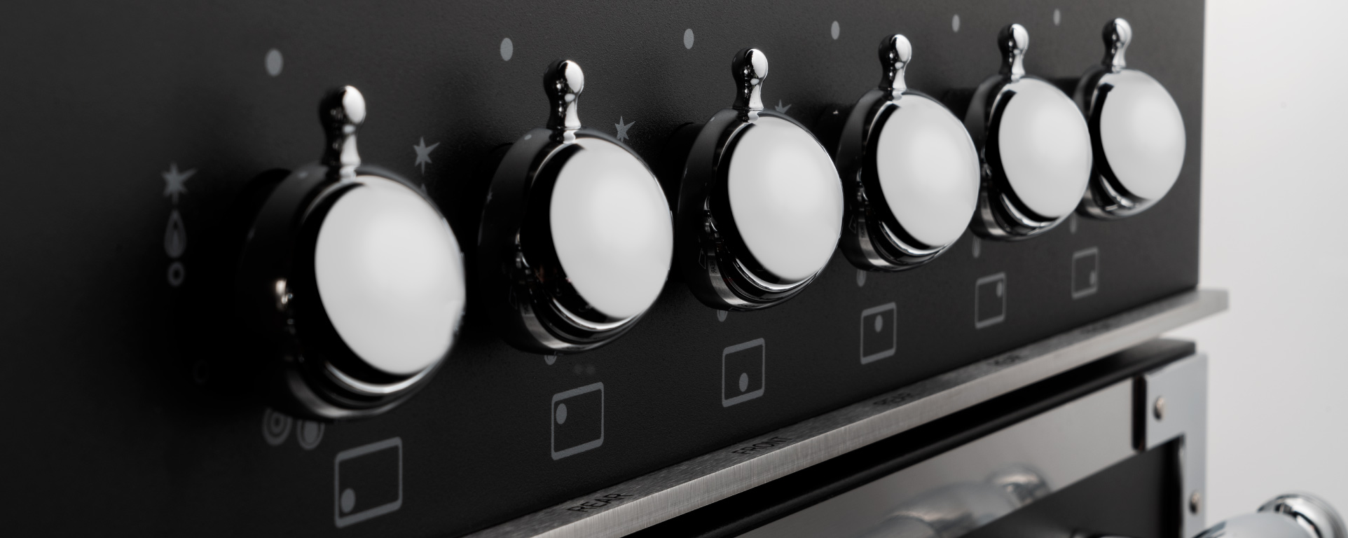 Cucina da 100 cm con piano a induzione e doppio forno elettrico - immagine 2