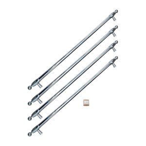 Kit maniglie per frigoriferi French Door da 90 cm Serie Heritage