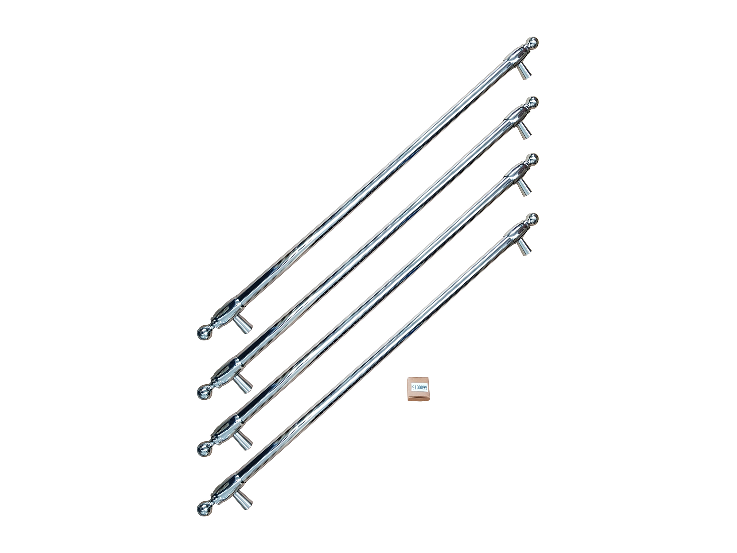 Handle kit for 90 cm French Door refrigerators Heritage Series