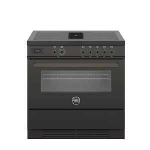 90 cm Air-Tec cooker with induction hob and integrated extractor hood, electronic oven - Professional series