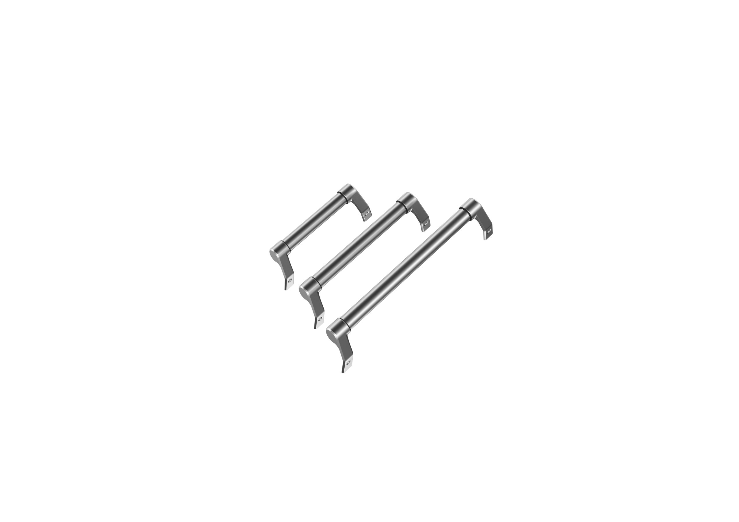 Kit maniglie per frigoriferi combinati a libera installazione Serie Master