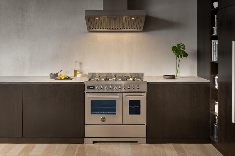 Cucina da 90 cm con 6 bruciatori e doppio forno elettrico - immagine 2