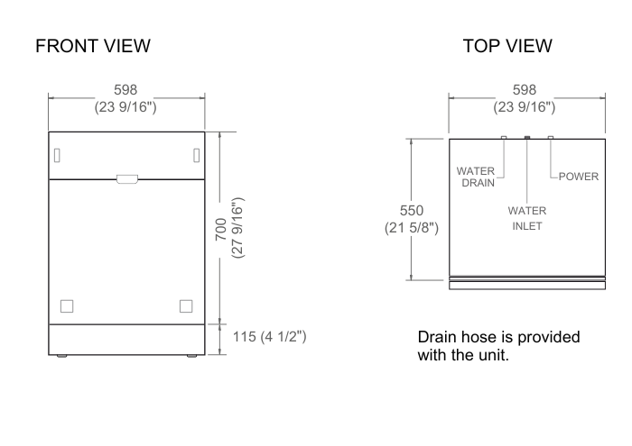 Lavastoviglie da incasso a scomparsa totale, cerniere sliding - immagine 2