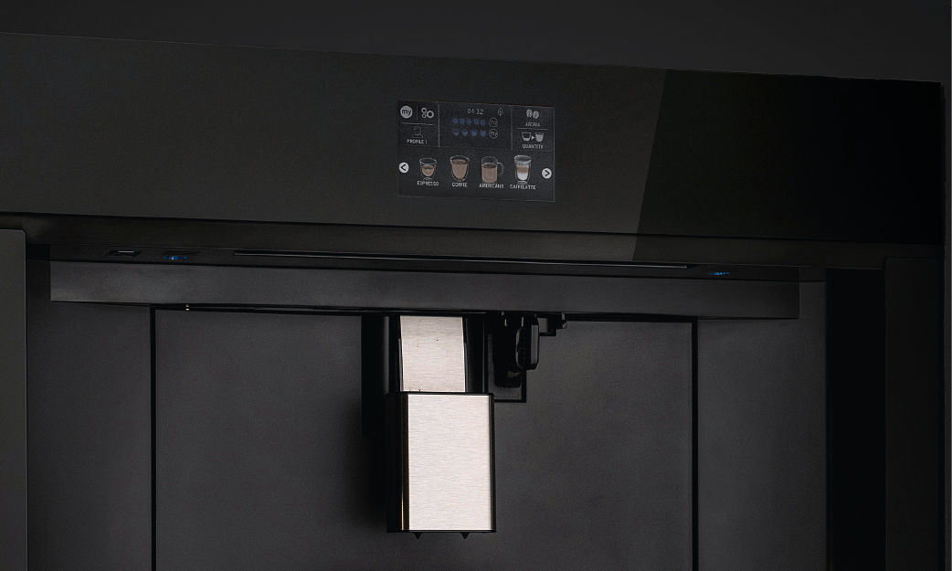 Macchina del caffè ad incasso h 45 cm, display TFT - immagine 2