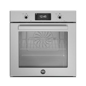 60 cm built-in pyrolytic electric oven with 11 functions, TFT display and total steam function