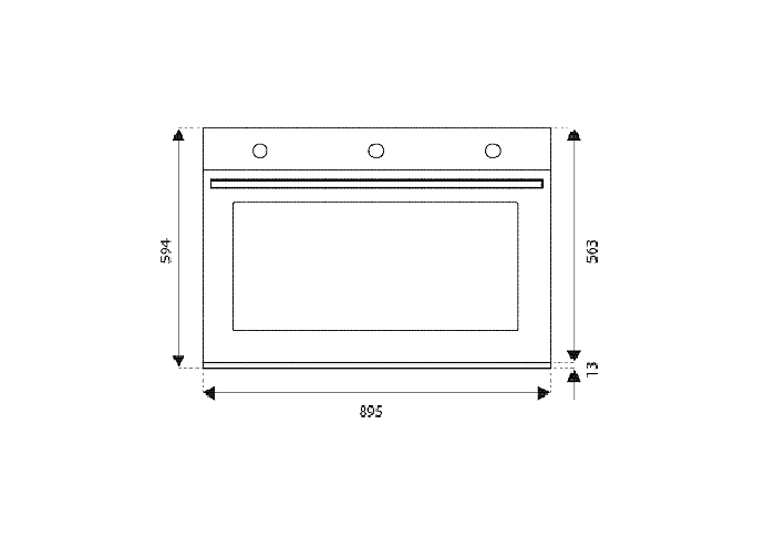 Forno elettrico multifunzione da incasso da 90 cm con 9 funzioni - immagine 5