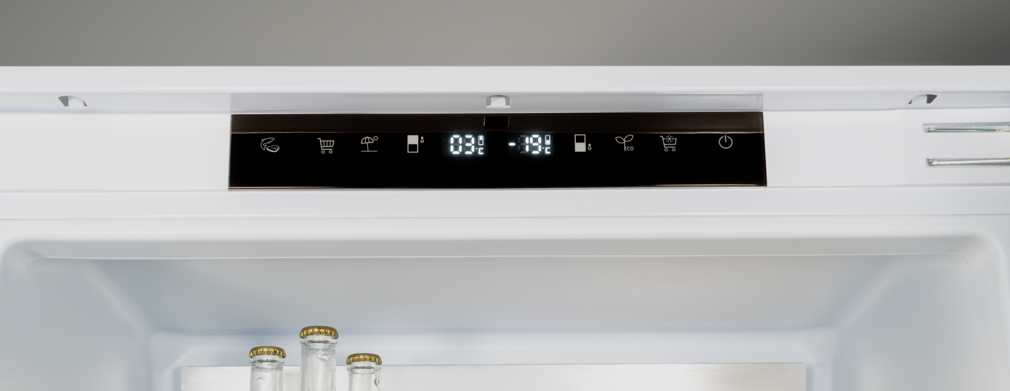60 cm H193 built-in refrigerator with sliding door system - Image 5