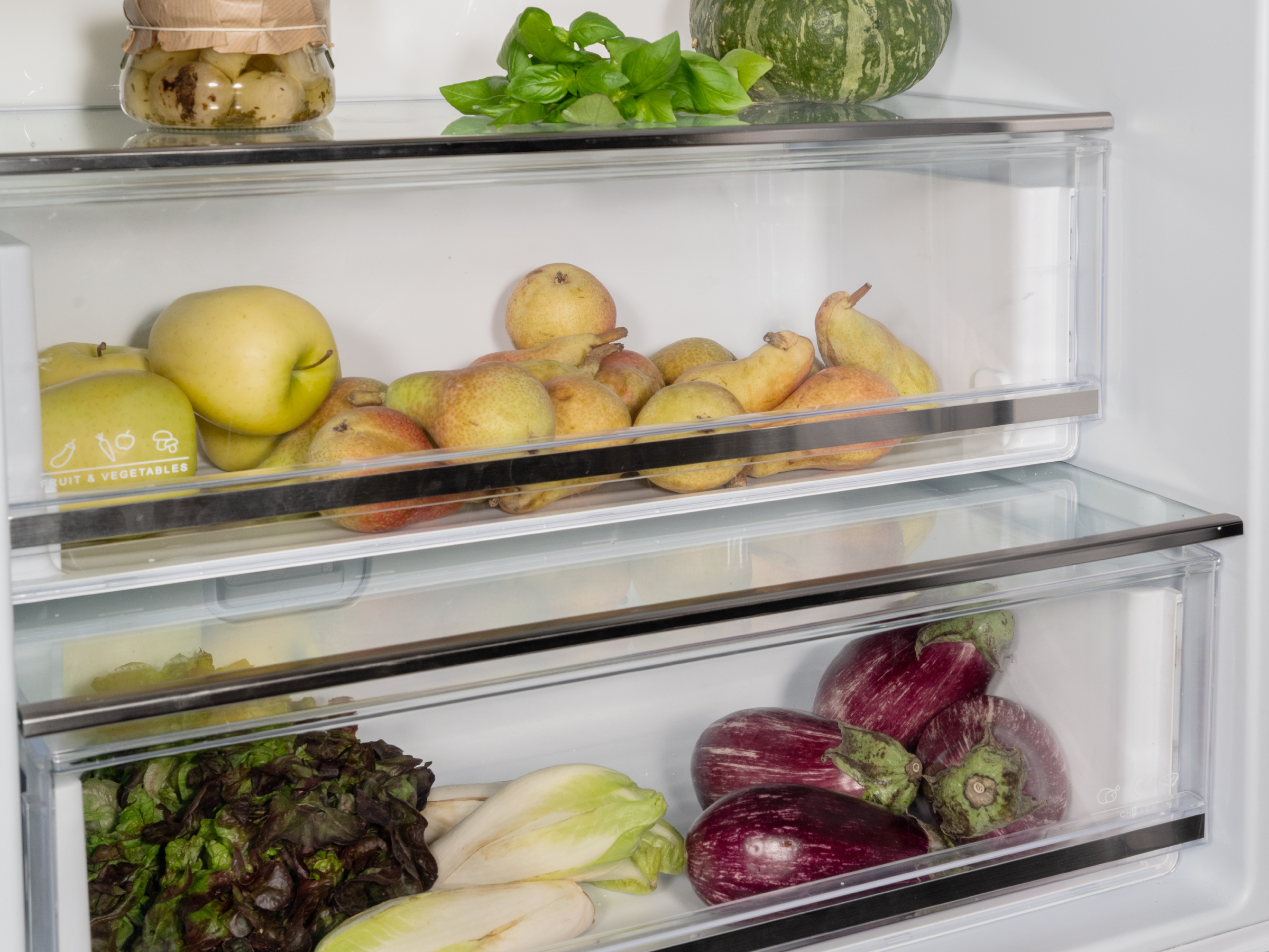 70 cm H193 built-in refrigerator with sliding door system - Image 13