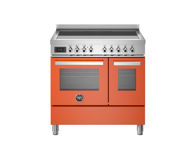 Cucina da 90 cm con piano a induzione e doppio forno elettrico