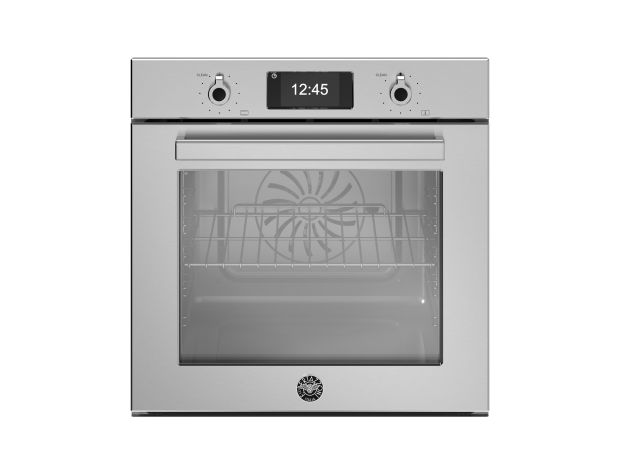 60 cm built-in pyrolytic electric oven with 11 functions, TFT display and total steam function