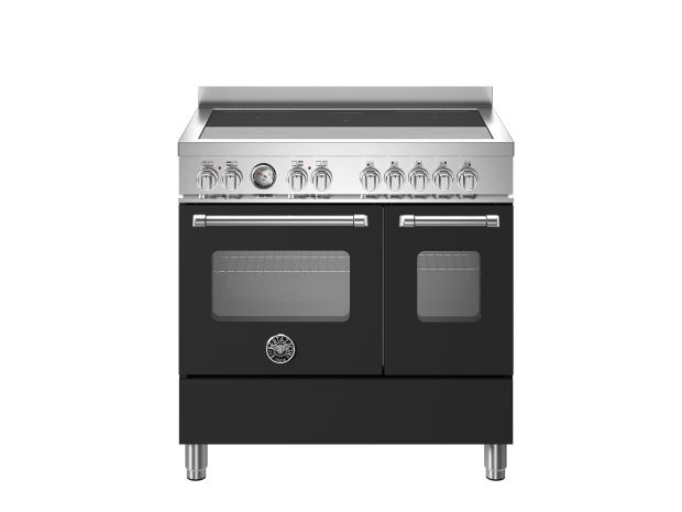 Cucina da 90 cm con piano a induzione e doppio forno elettrico