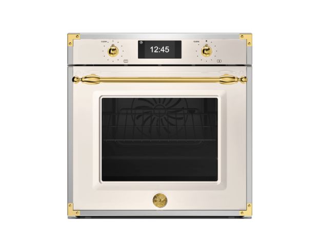 60 cm built-in pyrolytic electric oven with 11 functions, TFT display and total steam function