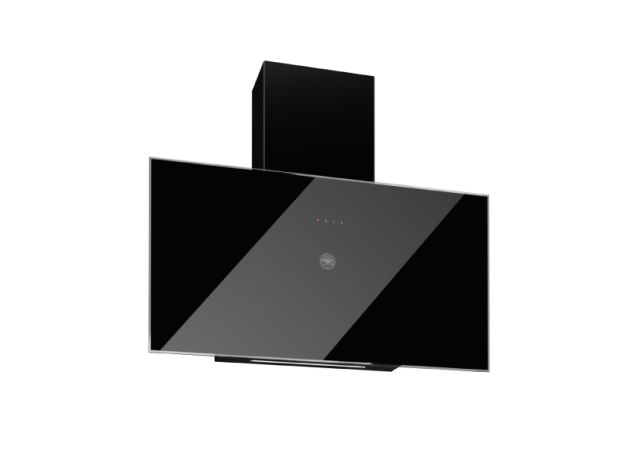 Cappa a parete da 90 cm verticale piatta