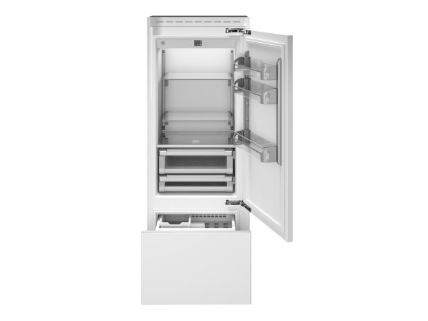 75 cm built-in refrigerator, panel ready, right-hand opening